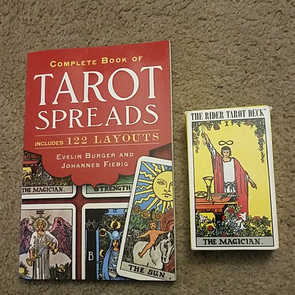 Tarot card deck